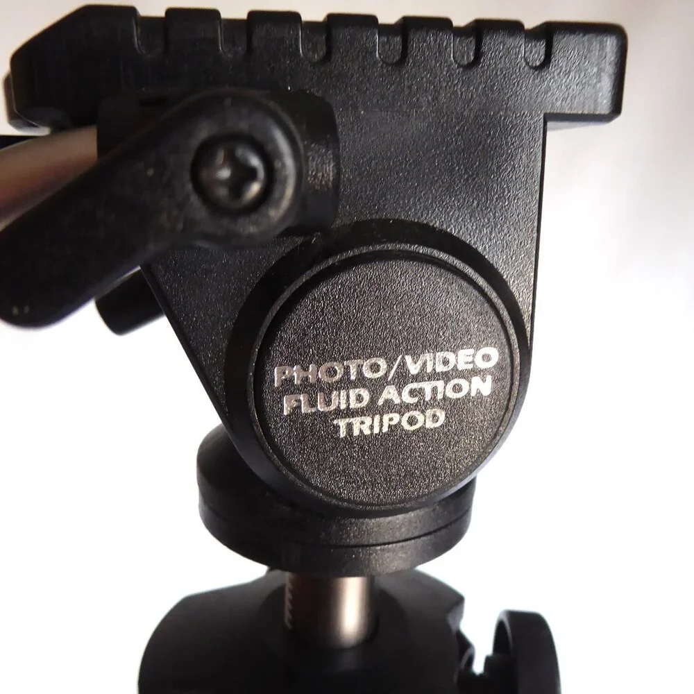 VINTAGE GOLD COAST GT-400P PHOTO VIDEO FLUID ACTION CAMERA TRIPOD STAND 20 - 60